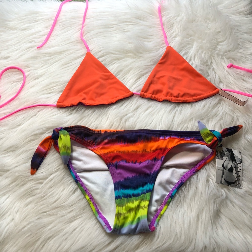 SALE‼️ Reversible top bikini set VS B/C XS